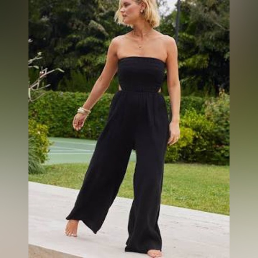 Strapless Jumpsuit